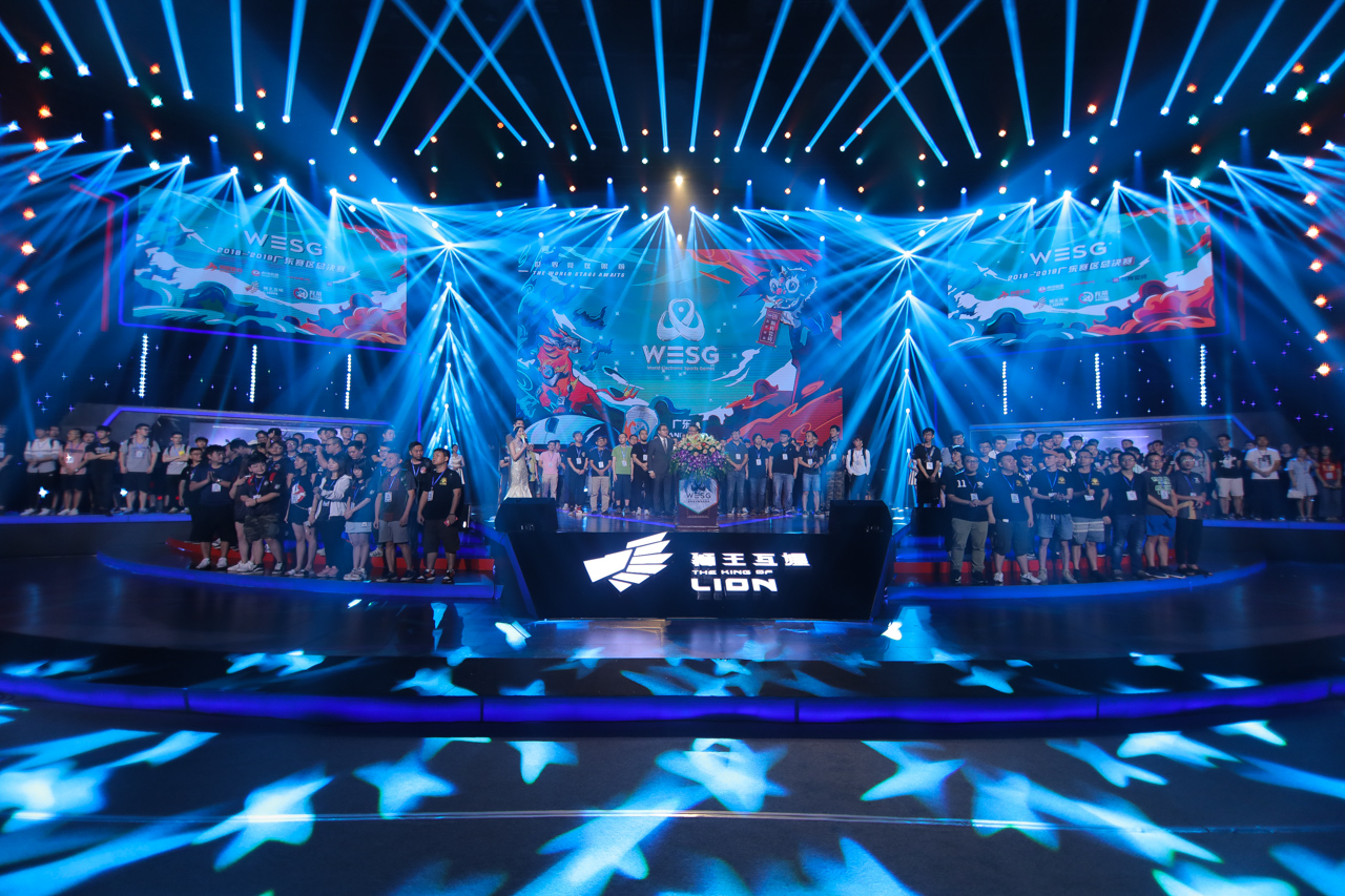 �ɴu�������p ��x����WESG������Ӹ����\�ӕ��_Ļʽ